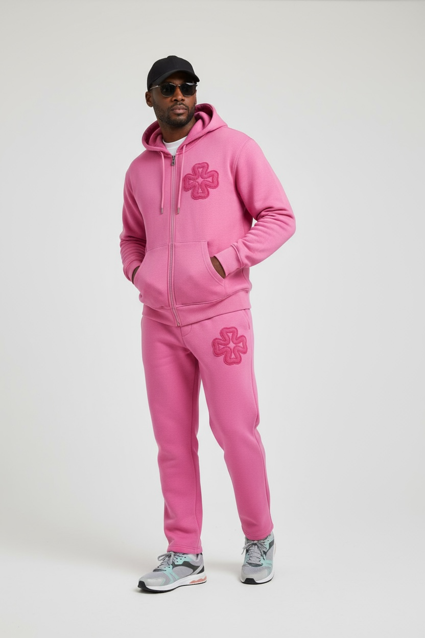 JOGGING SET CLOVER™ – ROSE LOGO TON-SUR-TON