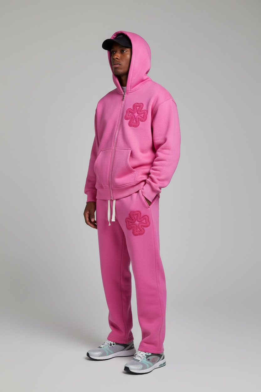 JOGGING SET CLOVER™ – ROSE LOGO TON-SUR-TON