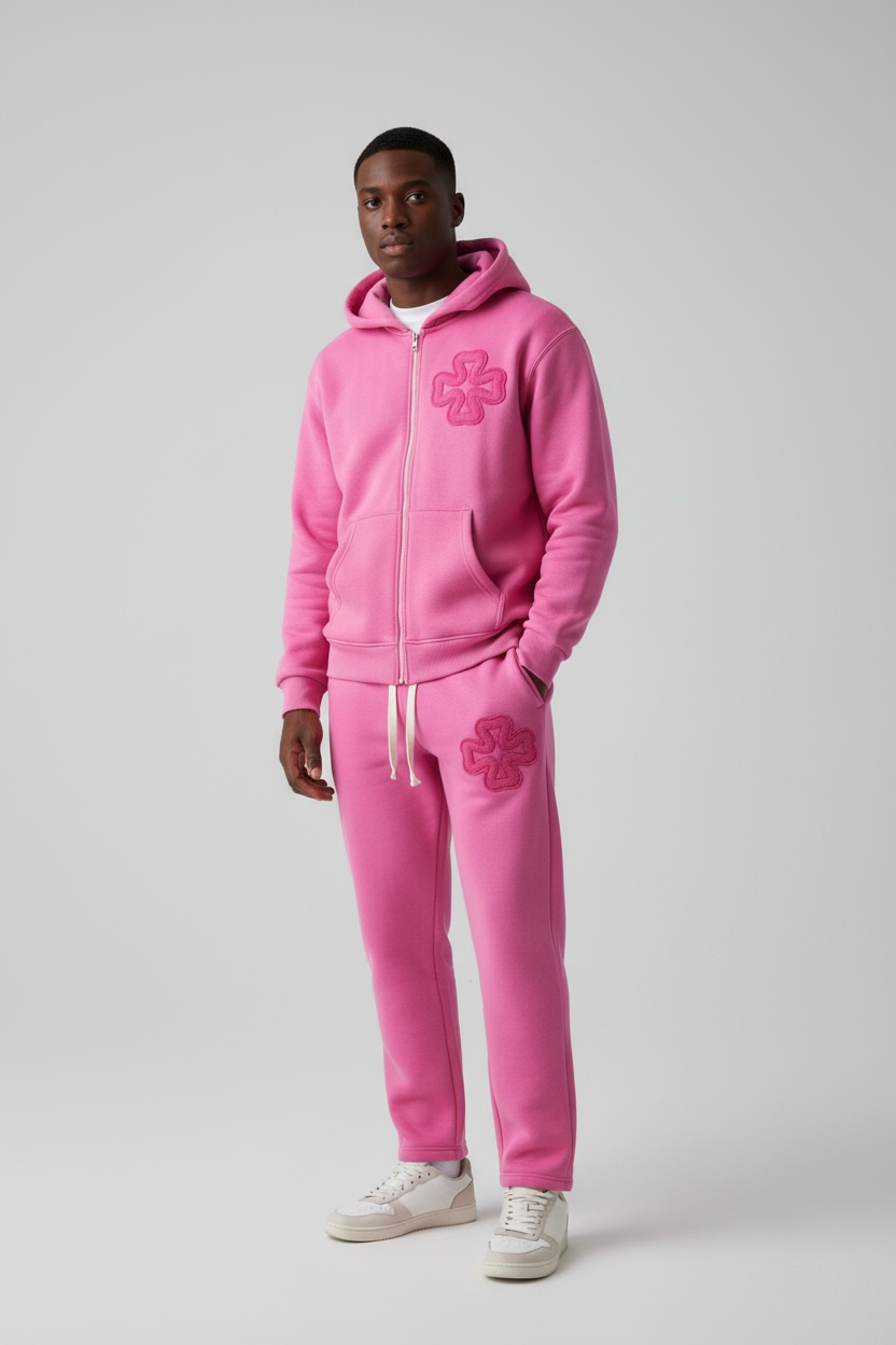 JOGGING SET CLOVER™ – ROSE LOGO TON-SUR-TON